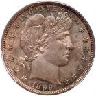 1899 Barber 50C PCGS MS65