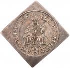 Austria: Salzburg. Klippe 1/9 Taler, 1669 NGC AU55