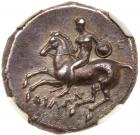 Calabria, Tarentum/Taras. Silver Didrachm (7.78 g), ca. 302-280 BC