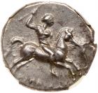 Calabria, Tarentum/Taras. Silver Didrachm (6.51 g), ca. 302-280 BC