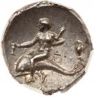 Calabria, Tarentum/Taras. Silver Didrachm (6.51 g), ca. 302-280 BC - 2