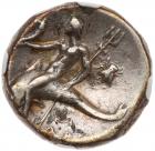 Calabria, Tarentum/Taras. Silver Didrachm (6.19 g), ca. 272-235 BC - 2