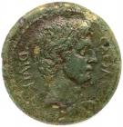 Octavian. AE Sestertius, 38 BC