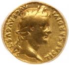 Tiberius. Gold Aureus (7.26 g), AD 14-37