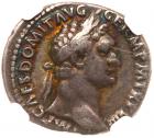 Domitian. Silver Denarius (3.46 g), 81-96 AD