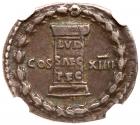 Domitian. Silver Denarius (3.46 g), 81-96 AD - 2