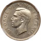 New Zealand. Shilling, 1942 NGC MS62