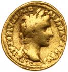 Augustus. Gold Aureus (7.7 g), 27 BC-AD 14 Sharpness of Very Good