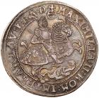 German States: Mansfeld-Eisleben. Taler, 1577/6 NGC EF45