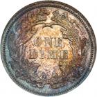 1867 Liberty Seated 10C NGC MS65 - 2