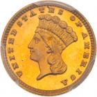 1884 $1 Gold Indian PCGS Proof 66