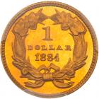 1884 $1 Gold Indian PCGS Proof 66 - 2