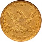 1842 $10 Liberty. Sm Date NGC AU53 - 2