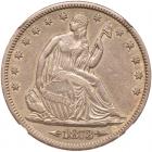 1873-CC Liberty Seated 50C. Arrows NGC EF45