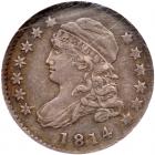 1814 Bust 10C. Sm Date NGC AU58