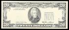 1985, $20 Federal Reserve Note. Overprint on Back Mint Error