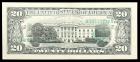 1985, $20 Federal Reserve Note. Overprint on Back Mint Error - 2