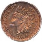 1864 Indian Head 1C. Copper-Nickel PCGS MS66