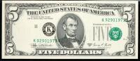 PMG 67 EPQ STAR $5 Overprint Error