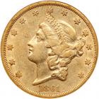 1861 $20 Liberty NGC EF40