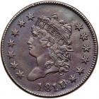 1811/10 S-286 R3 Turban Head Overdate 11 over 10 VF20