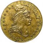 1803 Kettle Half Eagle Token in Brass Judd C-1803-3 Rarity-5 AU55