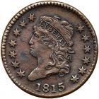 "1815" Electrotype Copy Turban Head Cent VF20