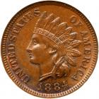 1884 Indian Head 1C NGC MS65 BR