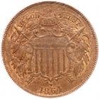 1864 2C. Lg Motto PCGS MS64 RB