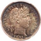 1897 Barber 10C PCGS MS65