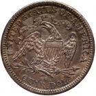 1876-CC Liberty Seated 25C - 2