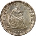 1877-S Liberty Seated 25C PCGS MS61