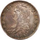 1808 Bust 50C. 8 Over 7 PCGS EF40