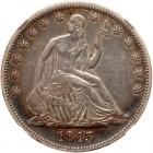 1843 Liberty Seated 50C NGC EF45