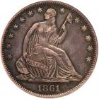 1861 ANACS AU50