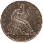 1875-S Liberty Seated 50C PCGS AU50