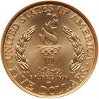 1996-W 100th Olympics Cauldron $5 Gold NGC MS69 - 2