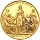 1876 Centennial Exhibition Danish Medal