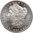 1881-CC Morgan $1 ICG MS63 PL