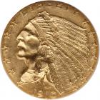 1910 $2.50 Indian NGC MS62