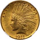 1911 $10 Indian NGC MS63