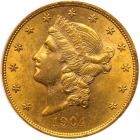 1904 $20 Liberty PCGS MS62