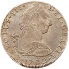 Bolivia. 8 Reales, 1782-PR (Potosi) PCGS AU55