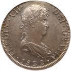 Bolivia. 8 Reales, 1822-PJ (Potosi) NGC AU55