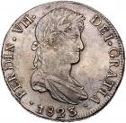 Bolivia. 8 Reales, 1823-PJ (Potosi) About Unc