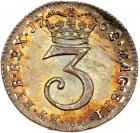 Great Britain. Threepence, 1762 NGC MS64 - 2