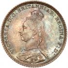 Great Britain. Fourpence, 1888 NGC MS66