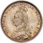 Great Britain. Fourpence, 1888 NGC MS65