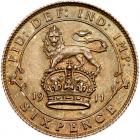 Great Britain. Sixpence, 1911 - 2