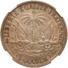 Haiti. Gourde, 1895 NGC AU50 - 2